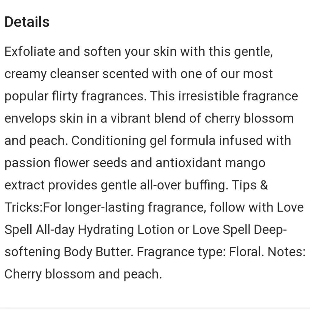 🆕SEALED🆕️ Victoria's Secret Love Spell Softening Body Polish